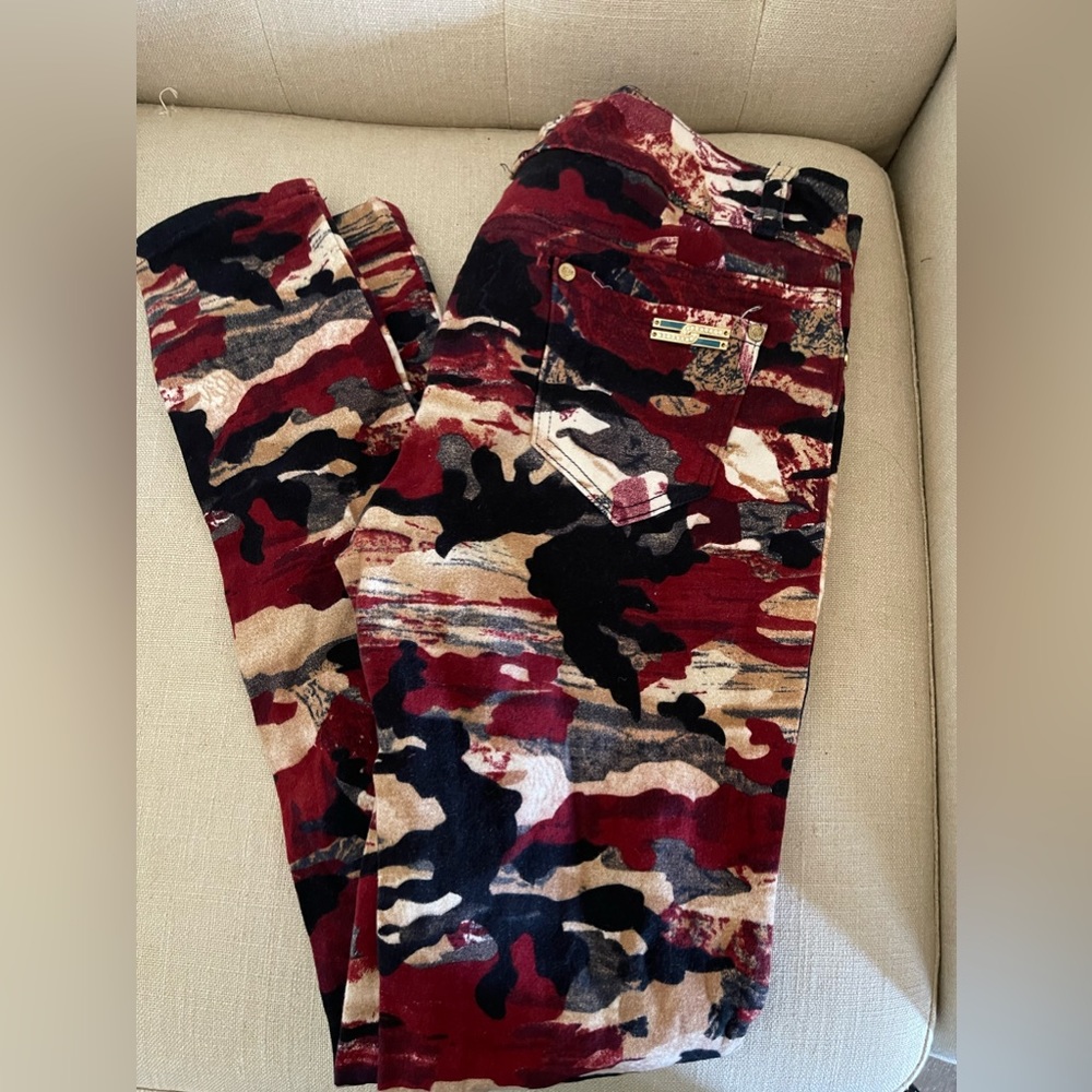 Skinny jeans camouflage